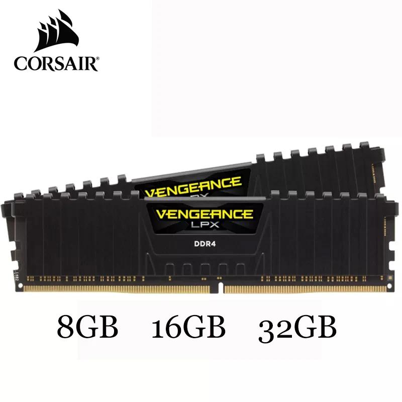 CORSAIR Vengeance RAM ޸ LPX ޸ RAM, DDR4 8GB, 16GB, DDR4 PC4, 2400Mhz, 2666Mhz, 3000Mhz , PC ũž RAM ޸ DIMM